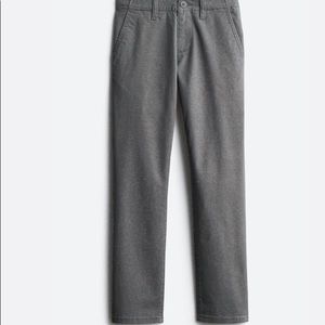 Boys grey stretch chinos NWT